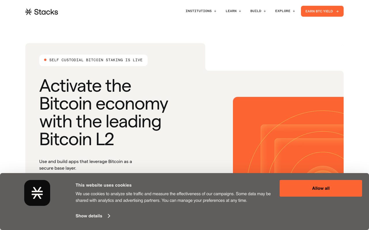 Blockstack website