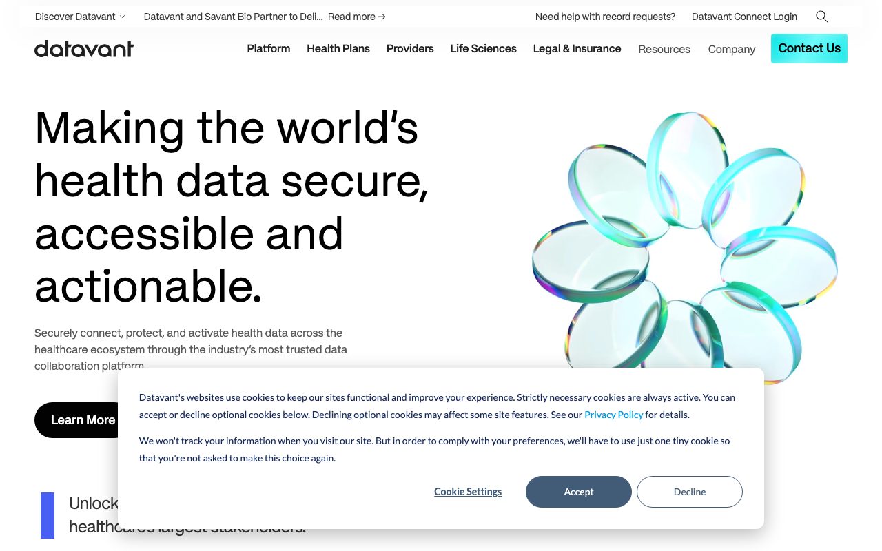 Datavant website