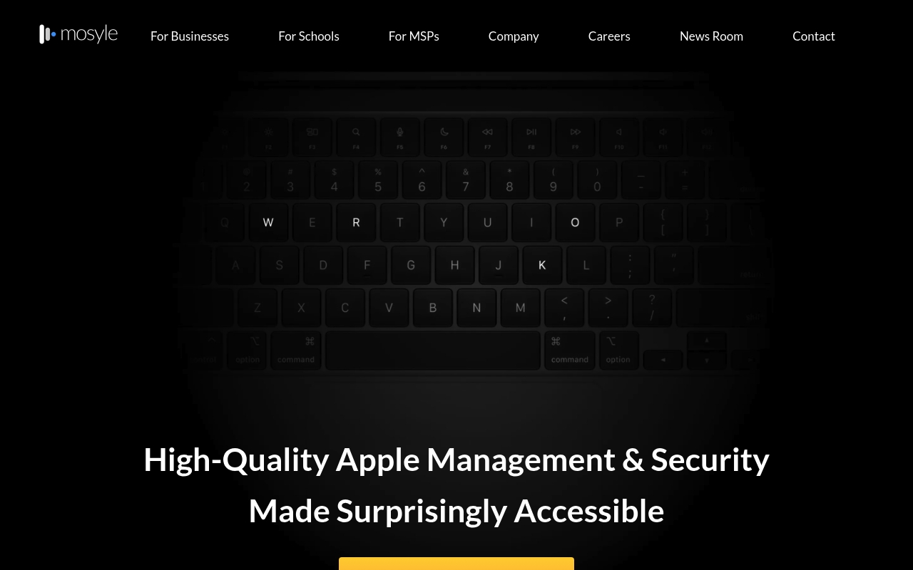 Mosyle website