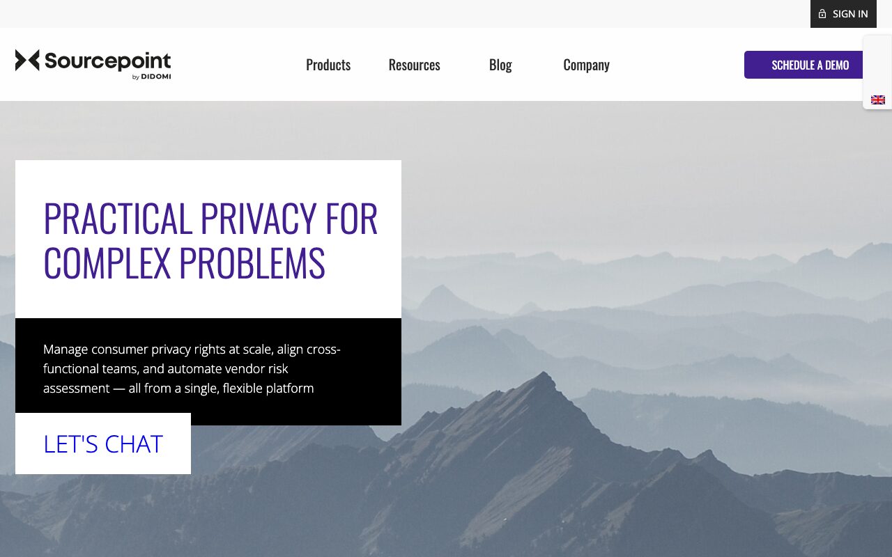 Sourcepoint website