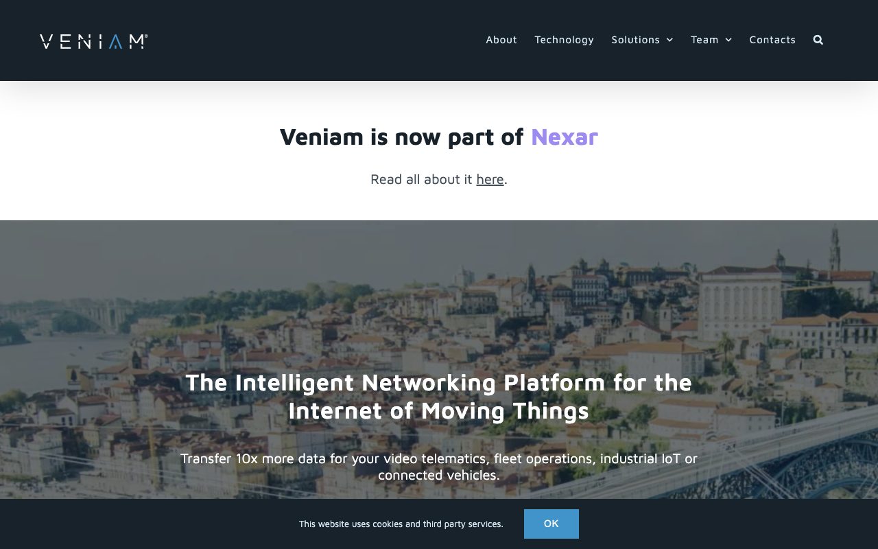 Veniam website