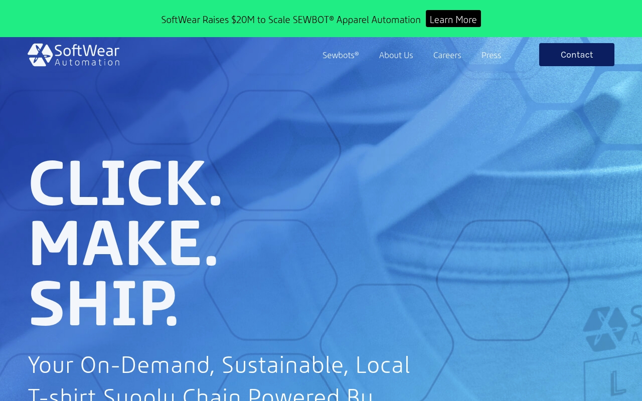 Softwear Automation website