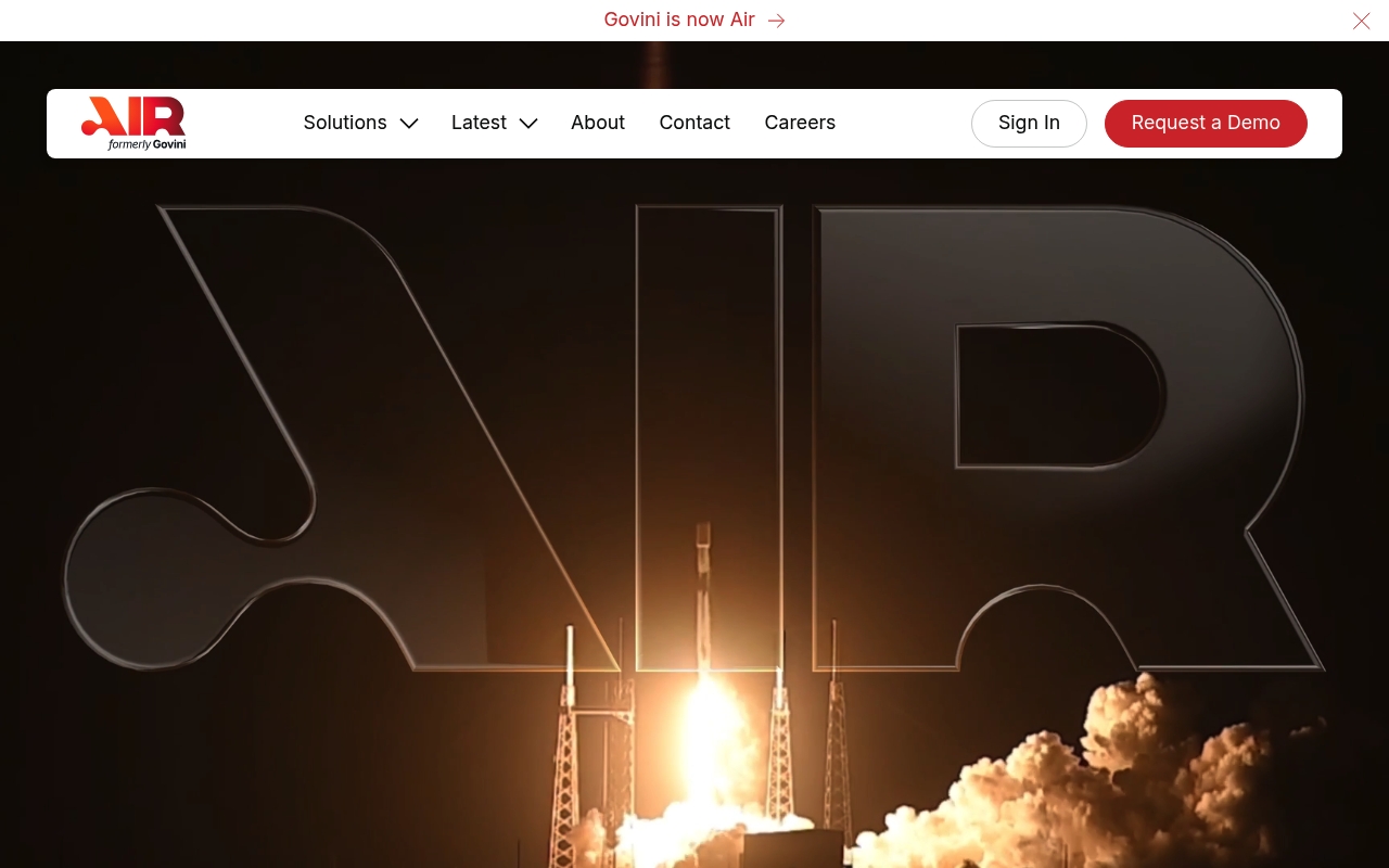 Govini website