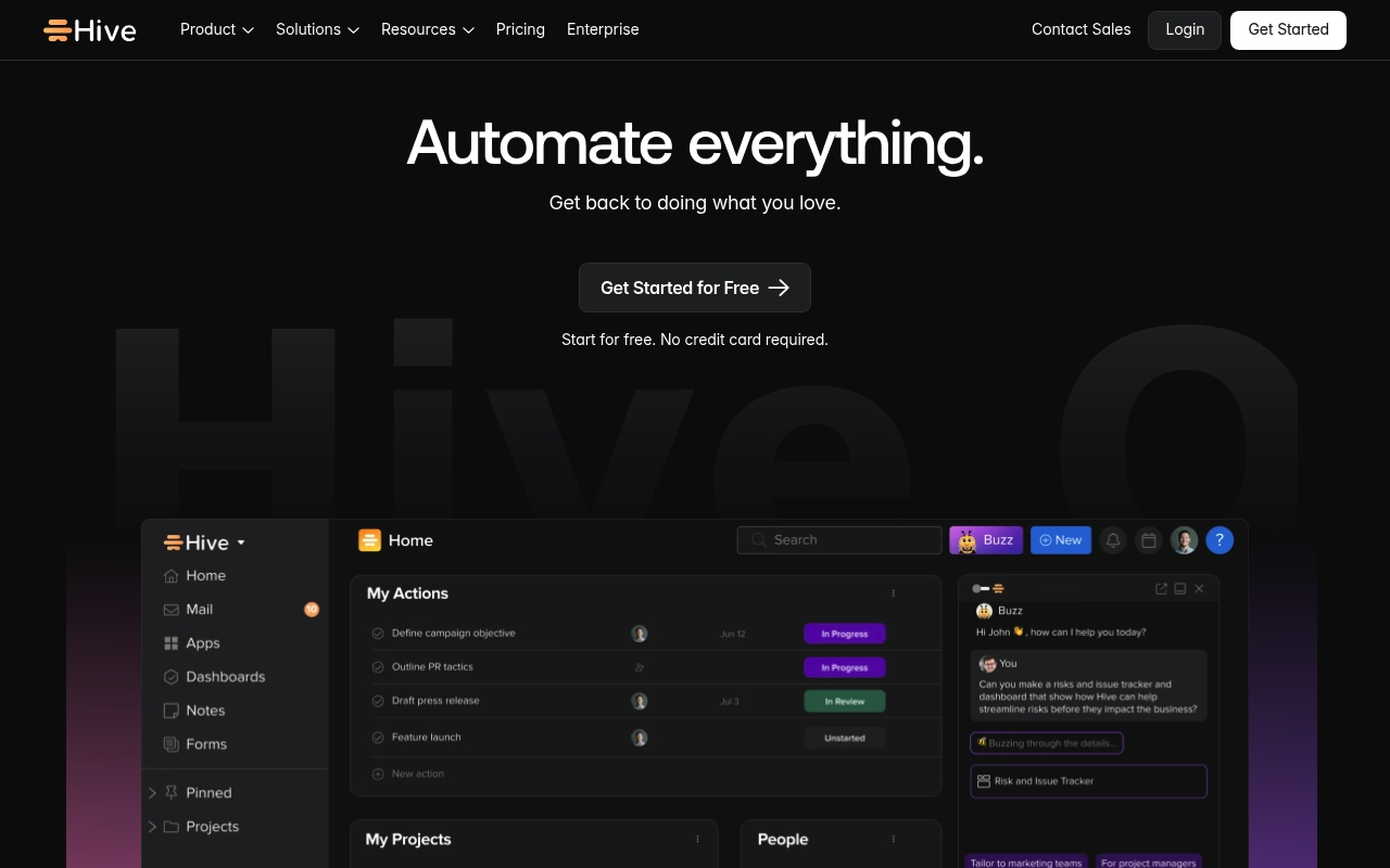 Hive website