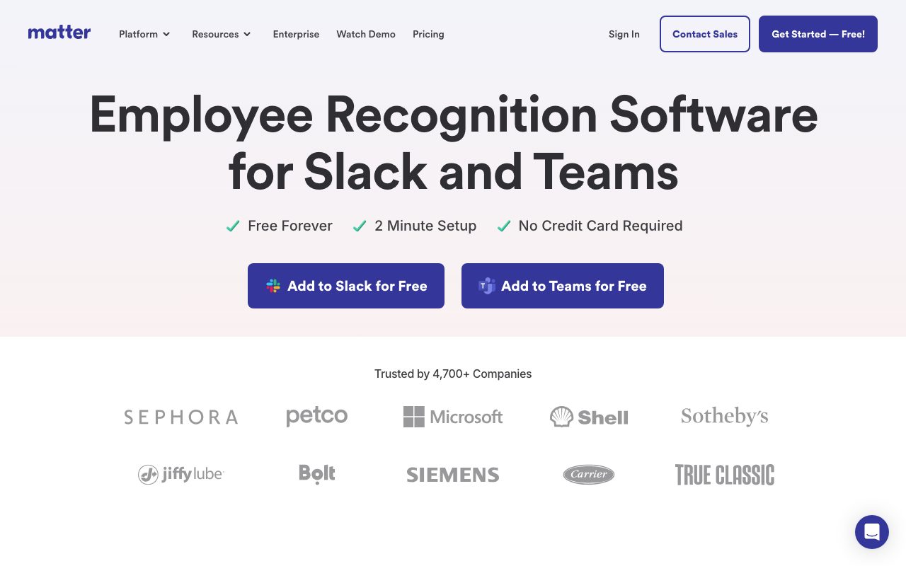 Matter website