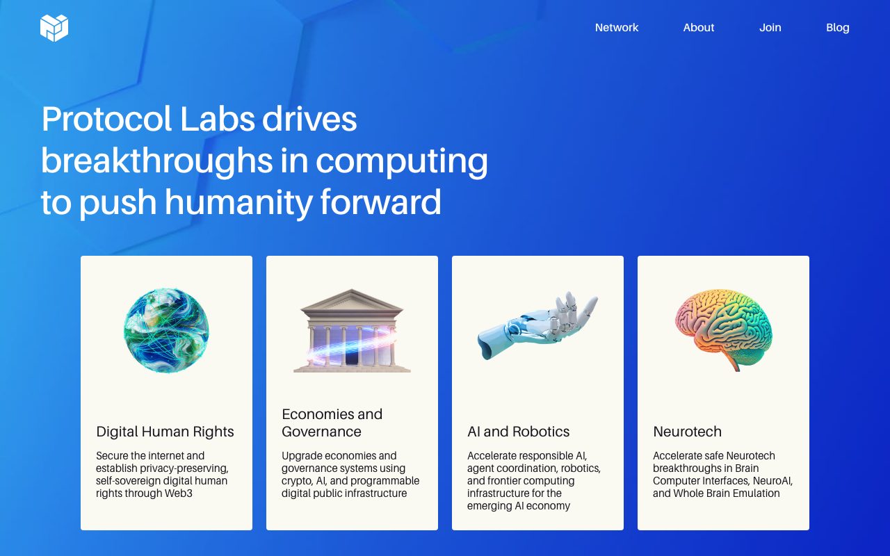 Protocol Labs website