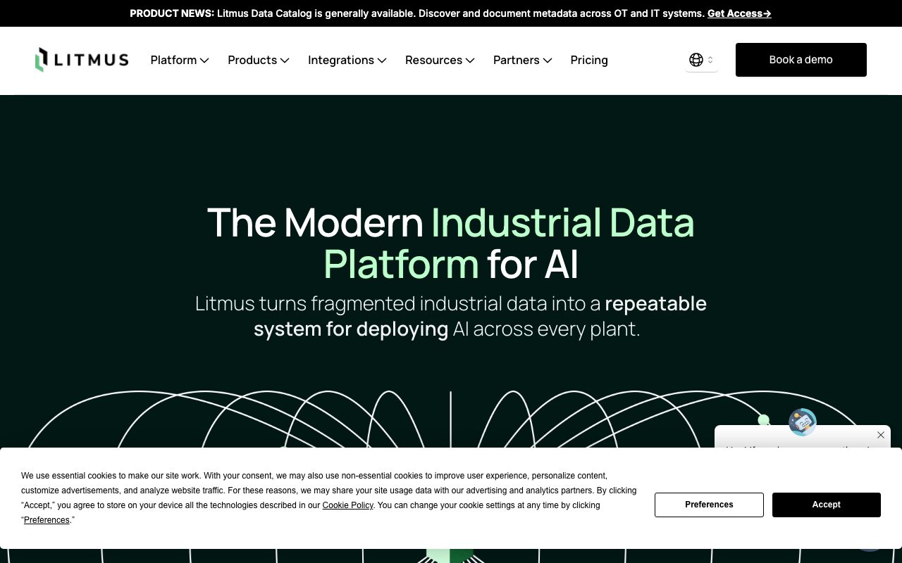 Litmus Automation website