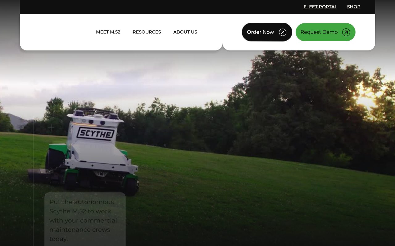Scythe Robotics website