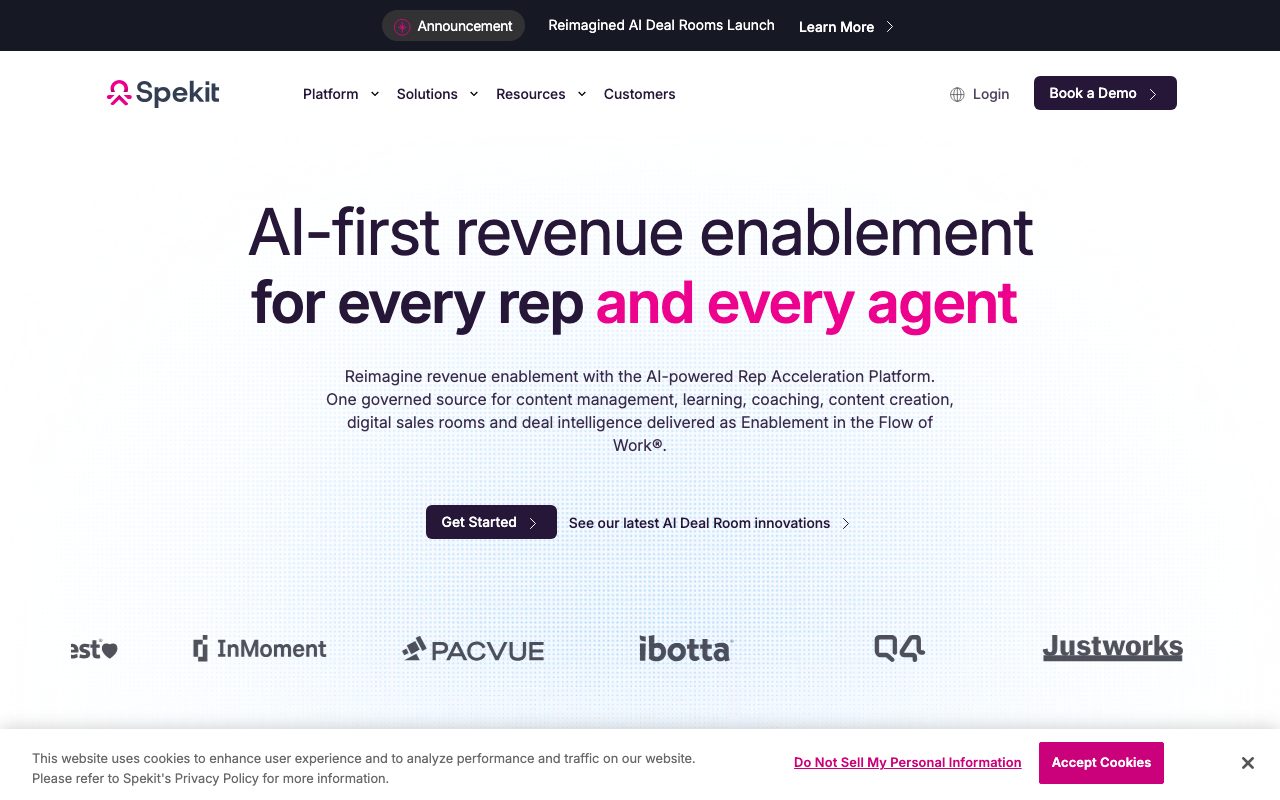 Spekit website