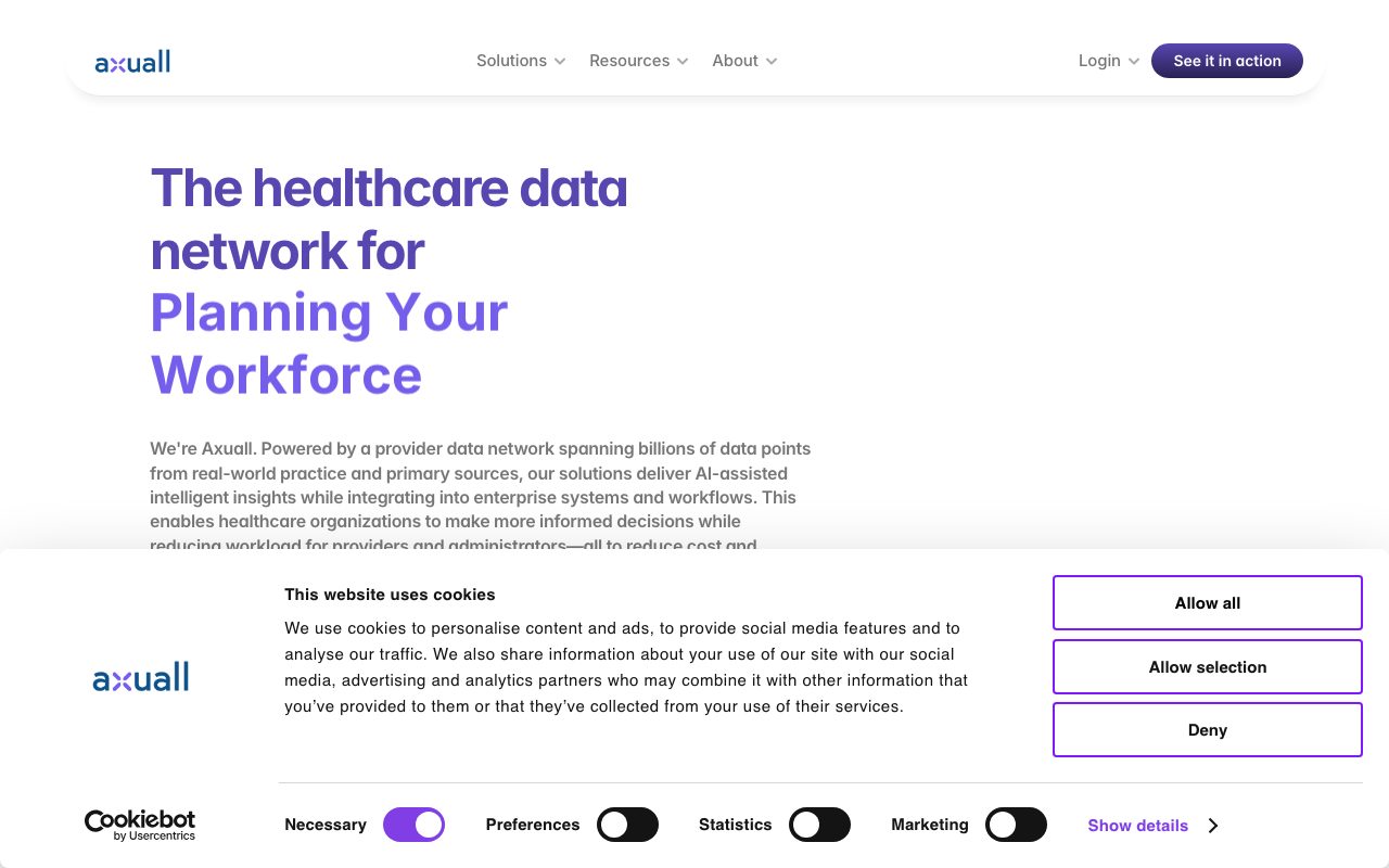 Axuall website