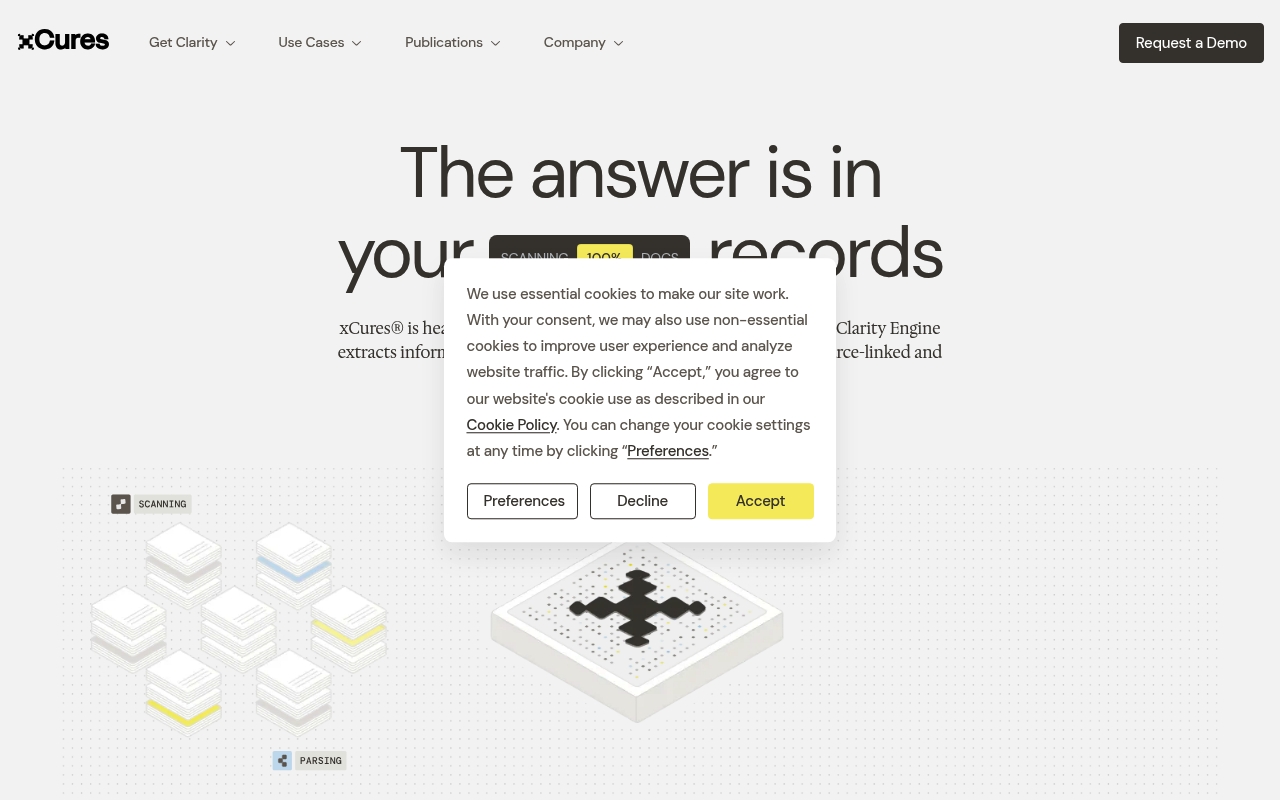 xCures website
