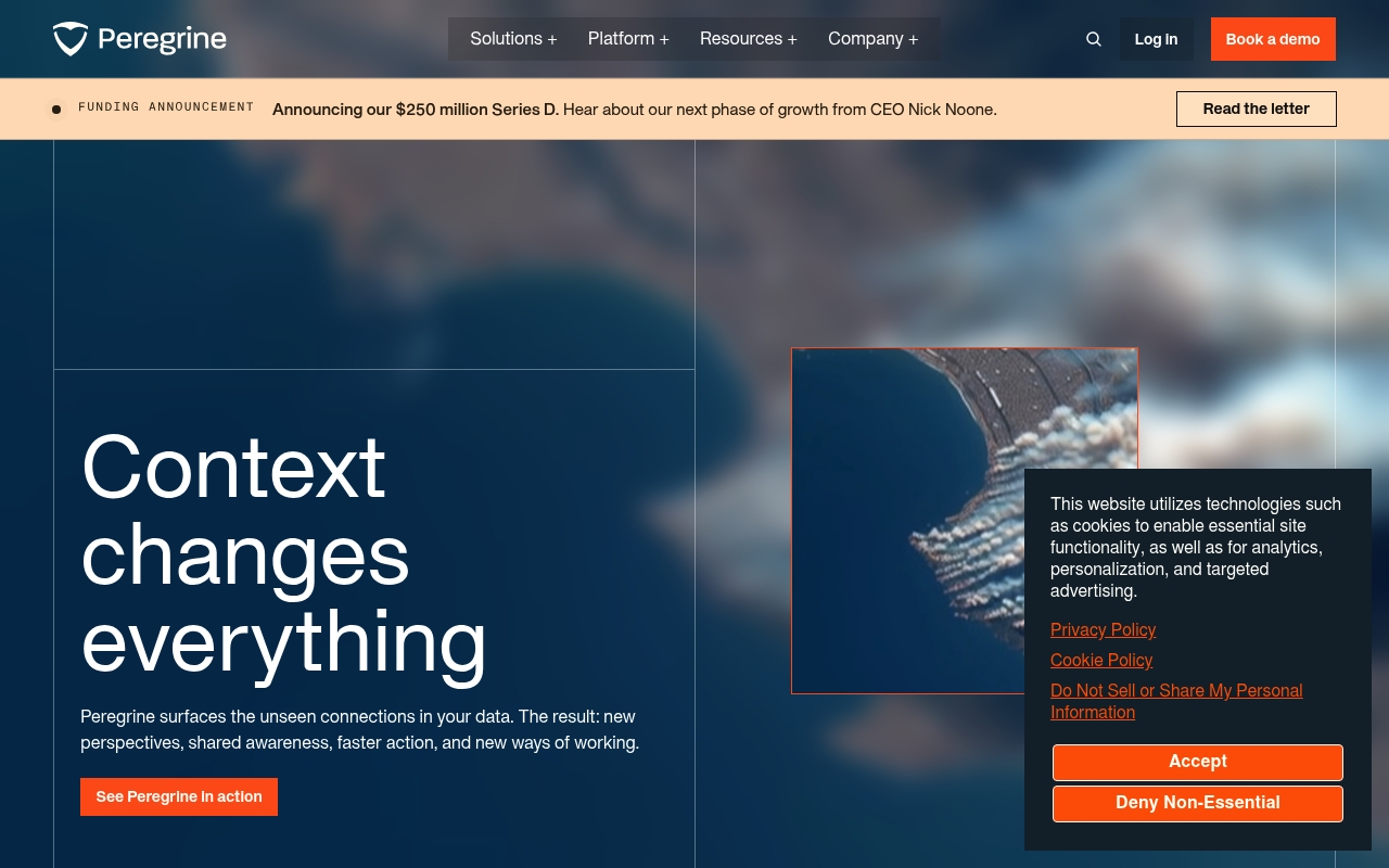 Peregrine website