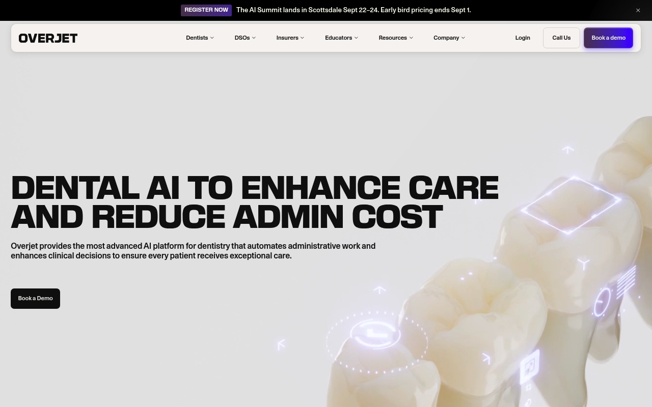 Overjet website