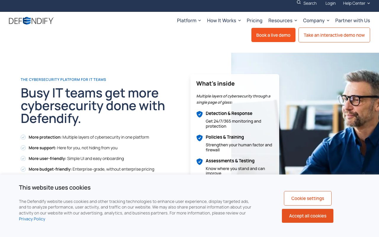 Defendify website