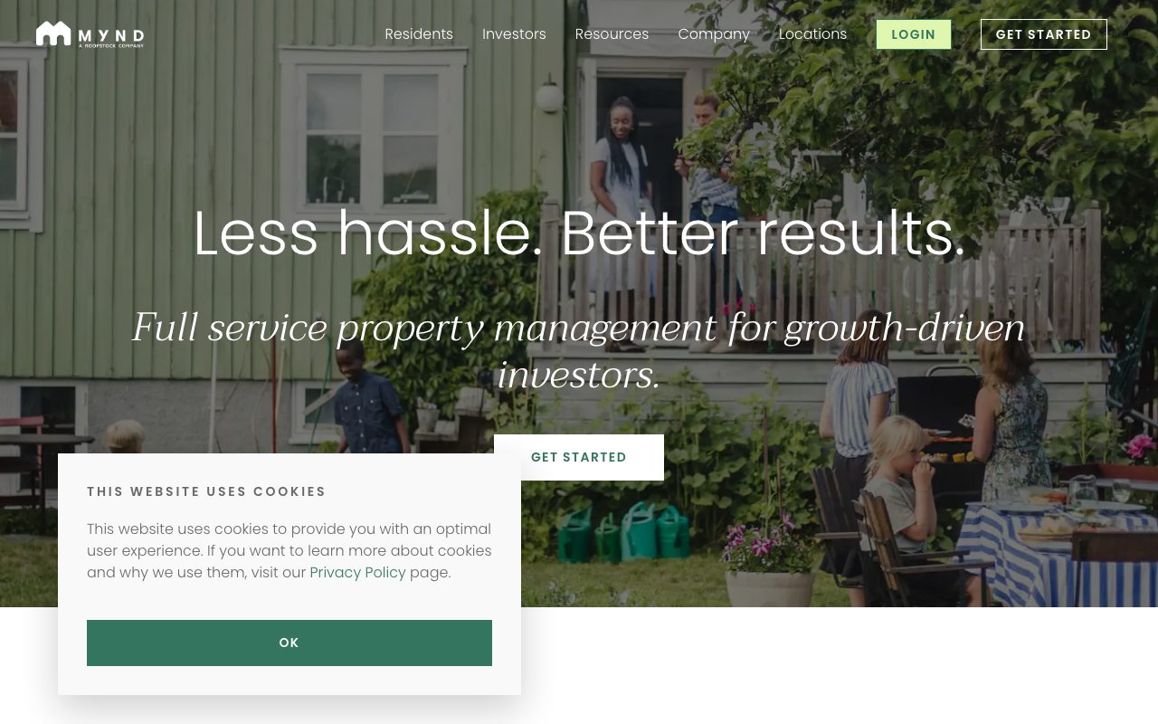 Mynd website
