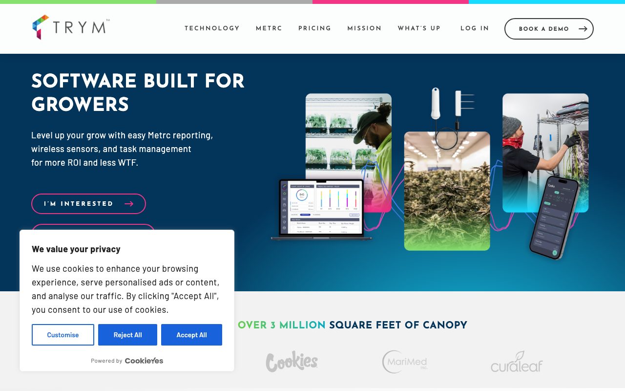 Trym website