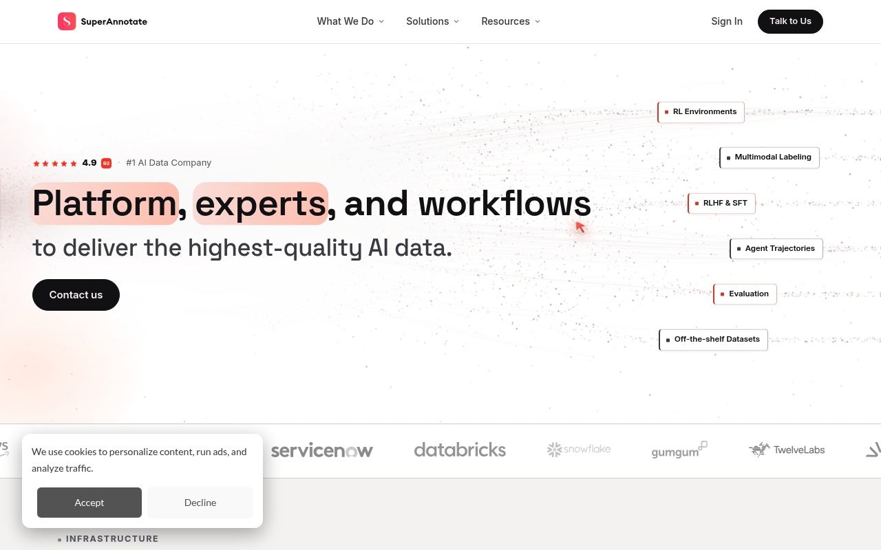 SuperAnnotate website