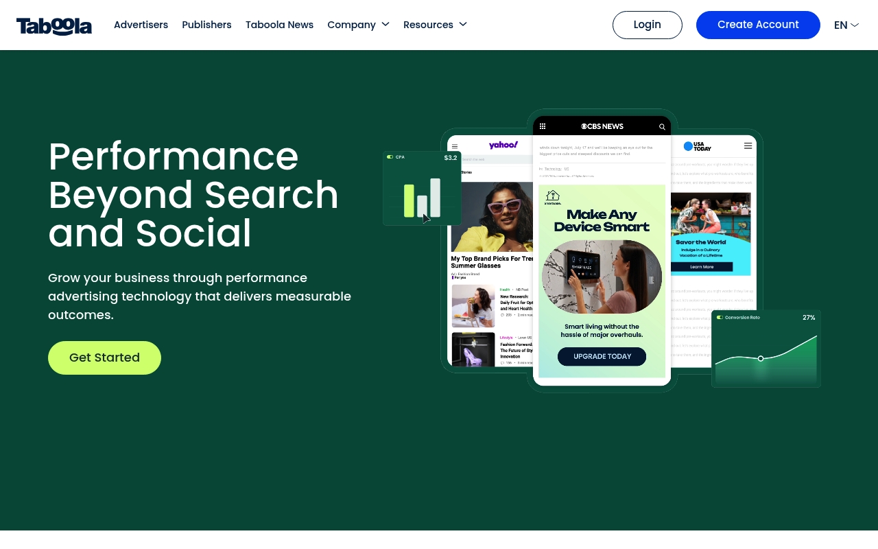 Taboola website