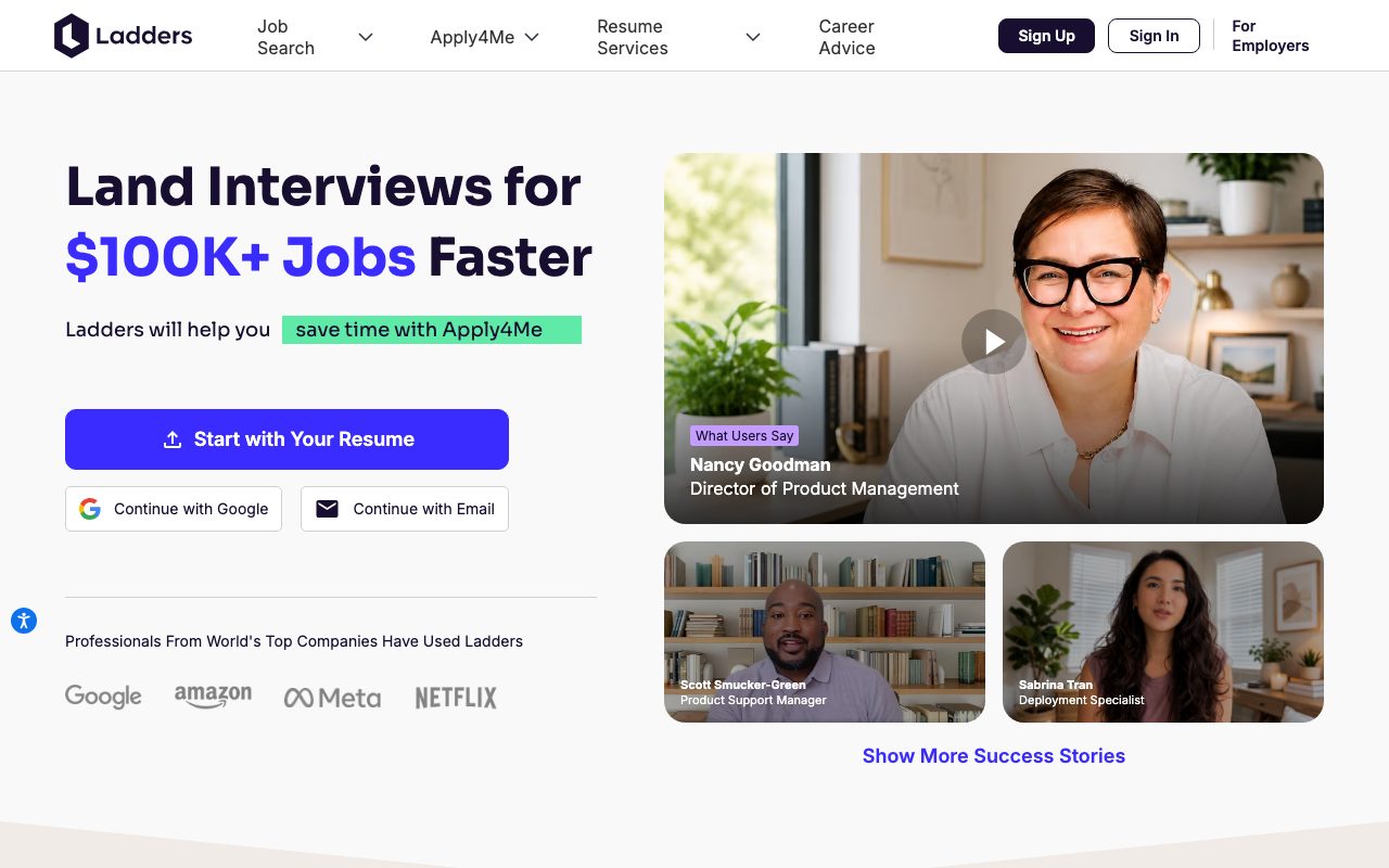 Ladders website