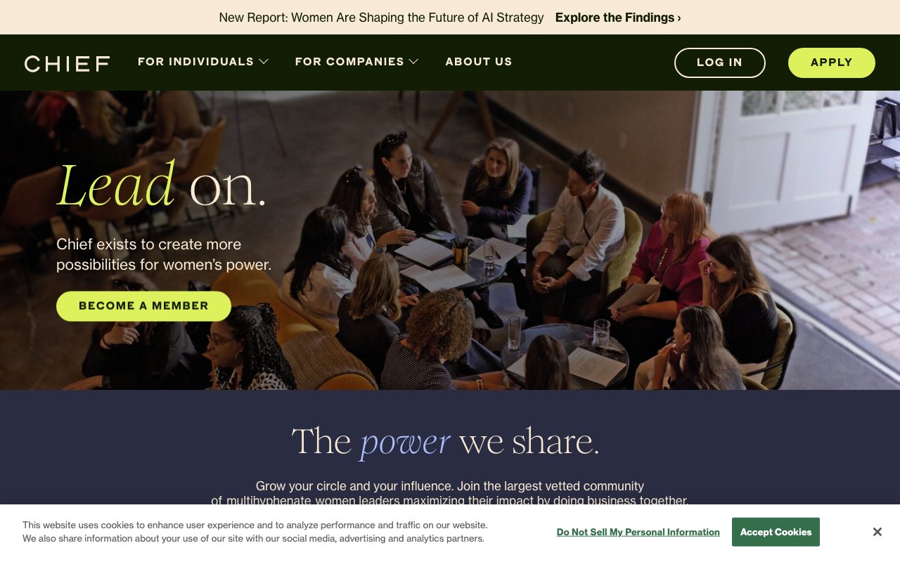 Chief website