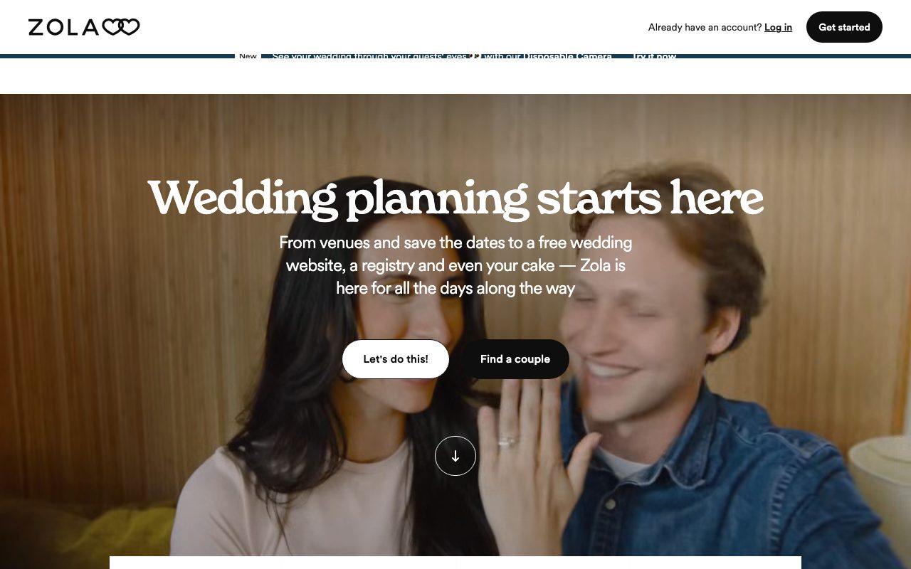 Zola website