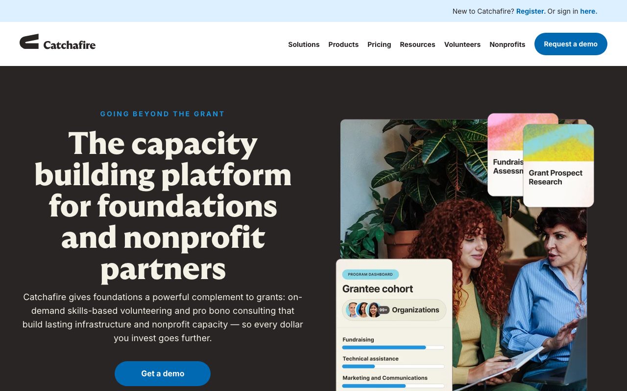 Catchafire website