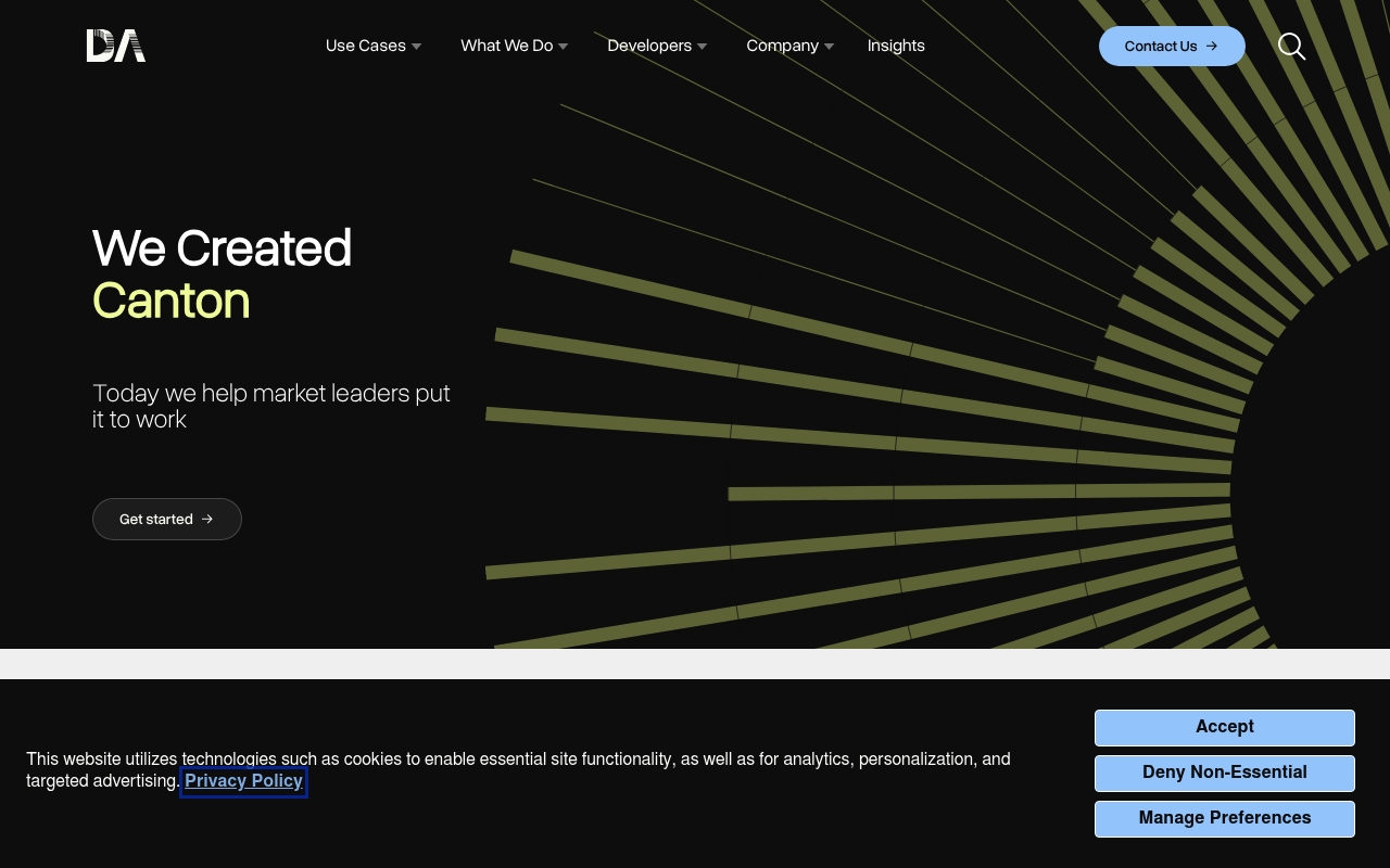 Digital Asset website