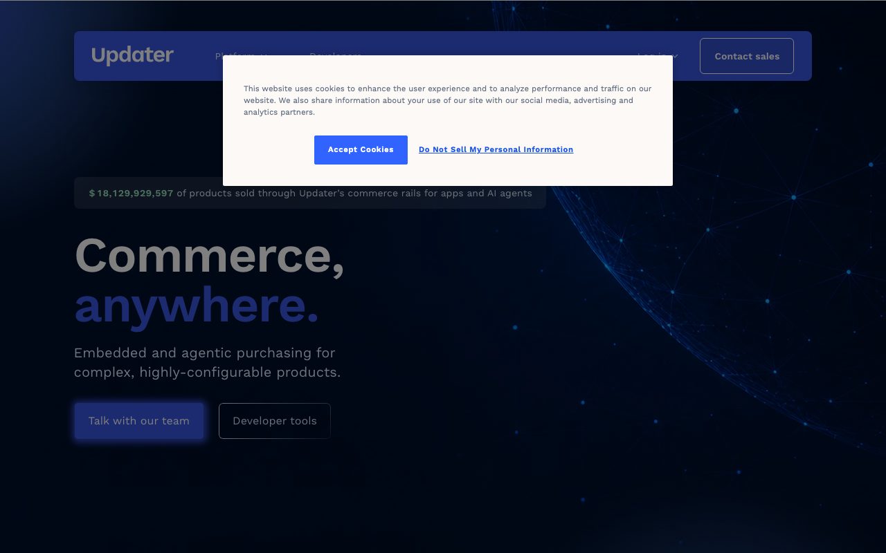 Updater website