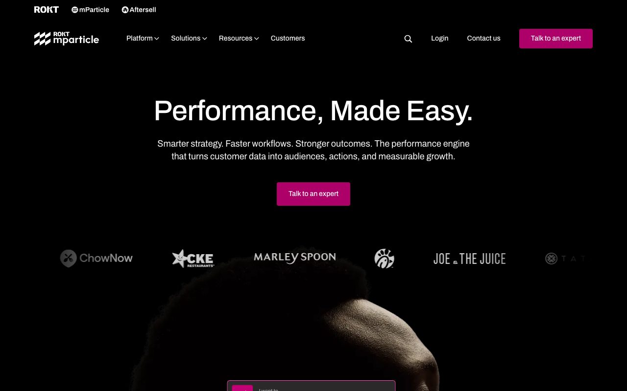 MParticle website