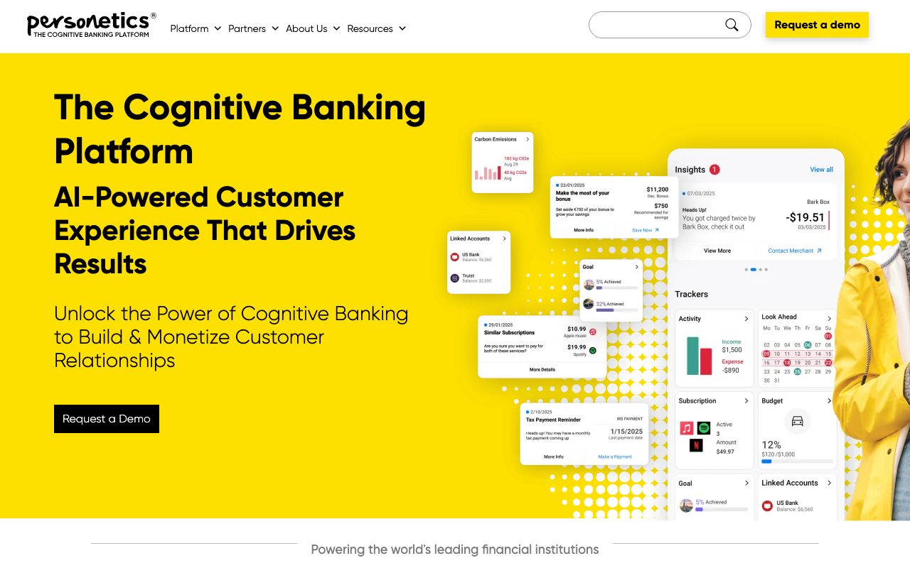 Personetics website