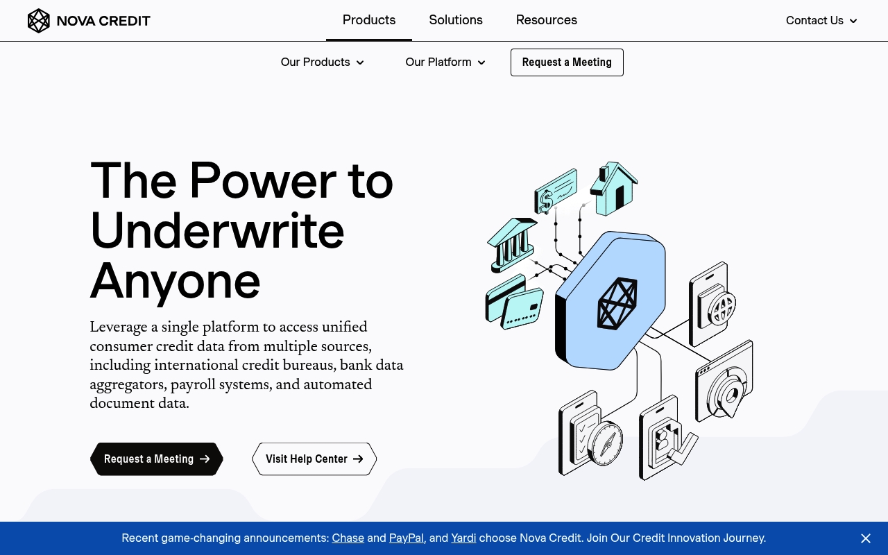 Nova Credit website