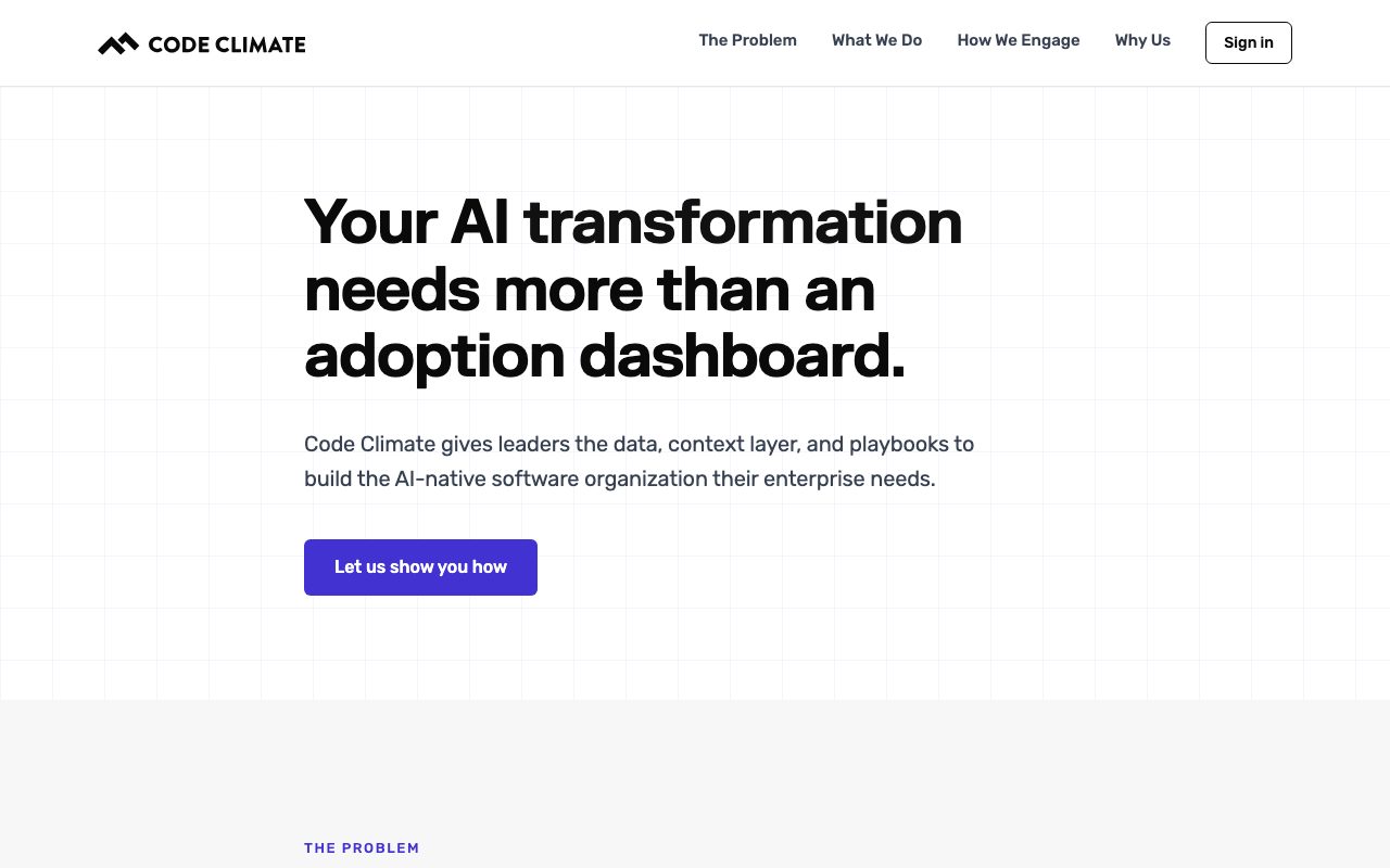 Code Climate website
