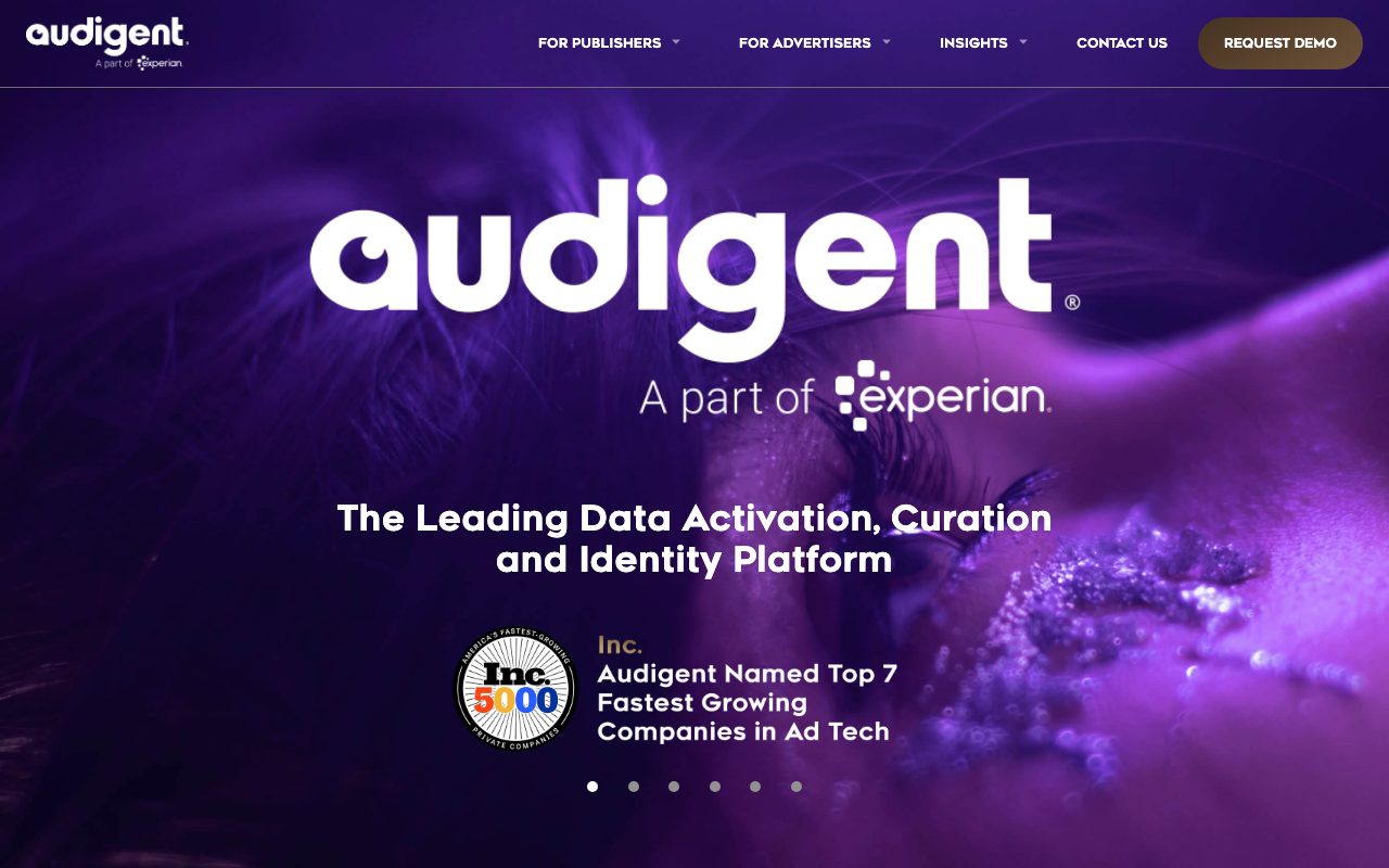 Audigent website