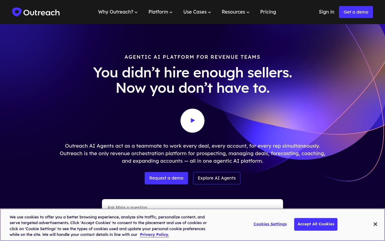 Outreach website