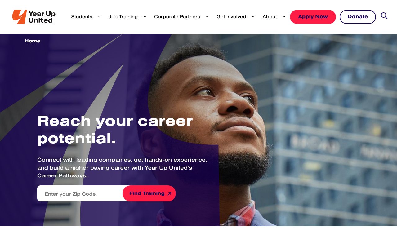 Year Up website