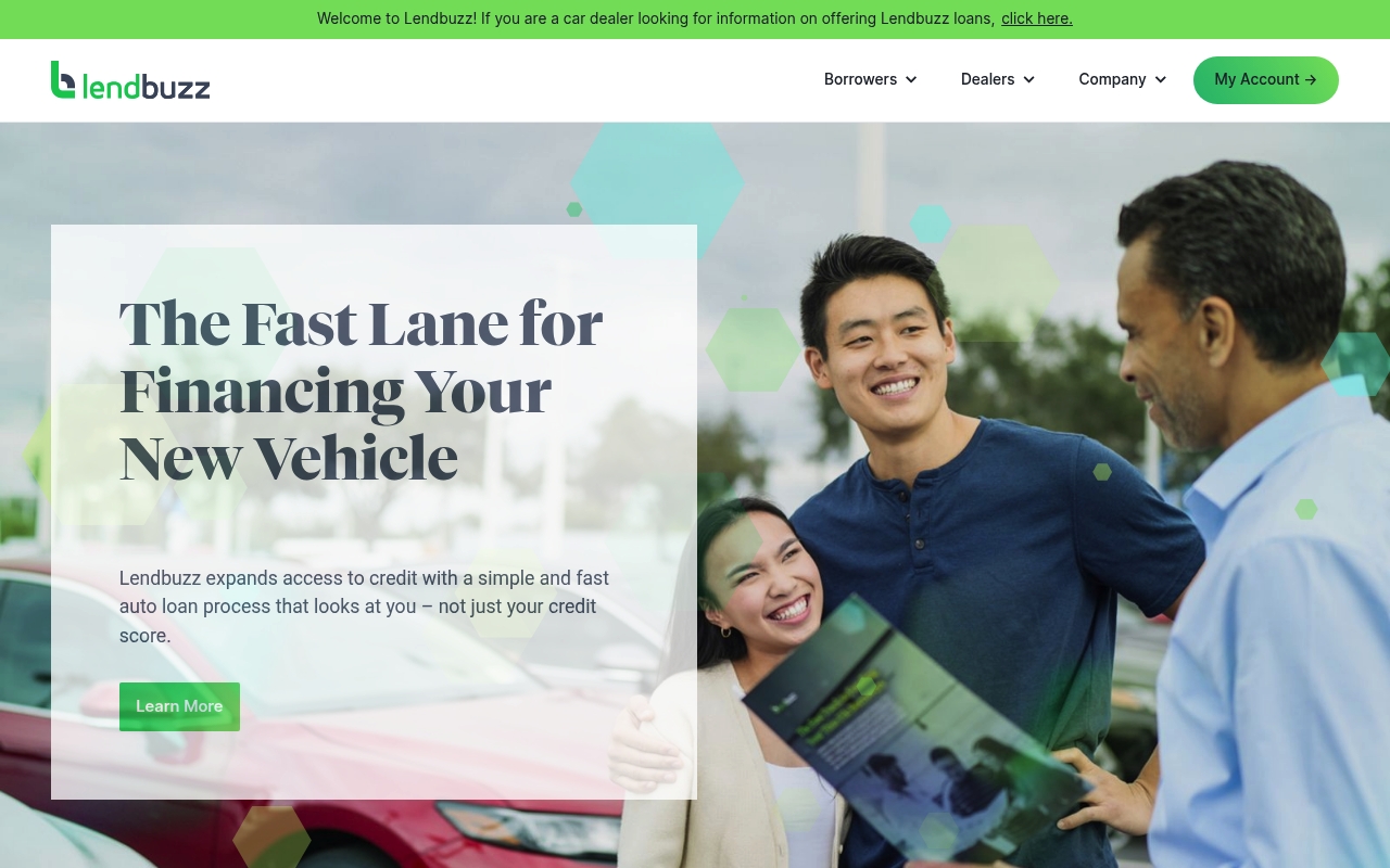 Lendbuzz website