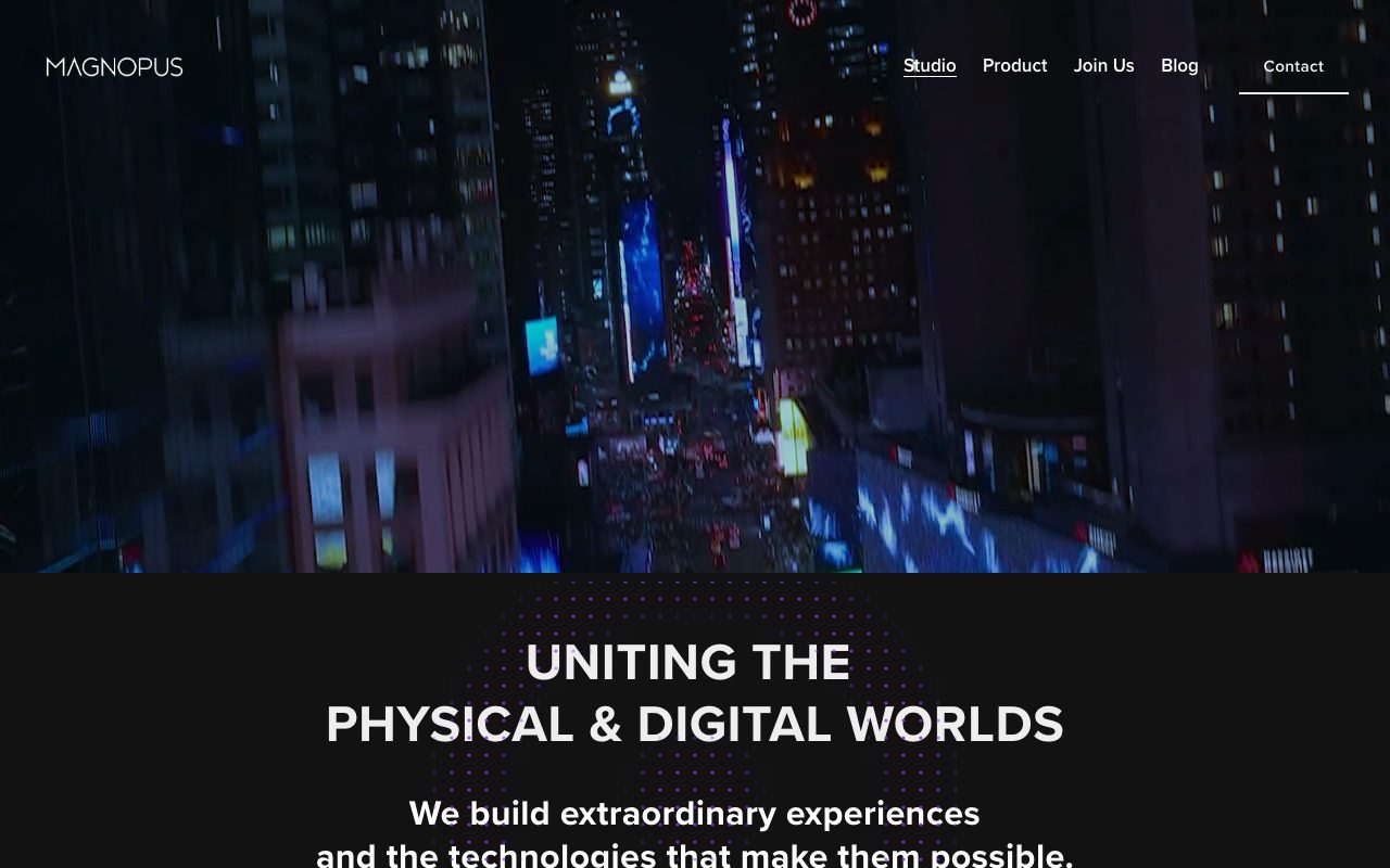 Magnopus website