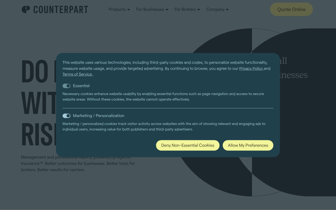 Counterpart website