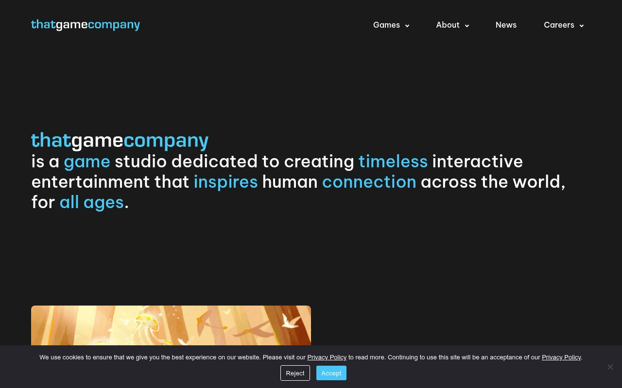 Thatgamecompany website