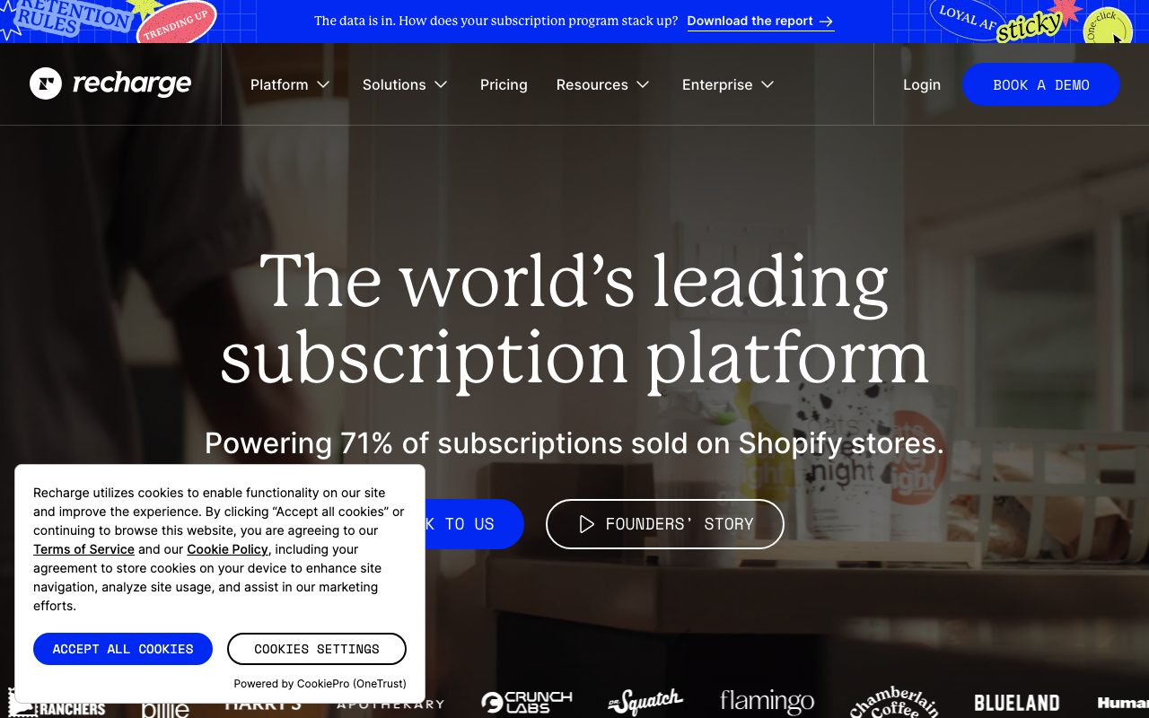 ReCharge website