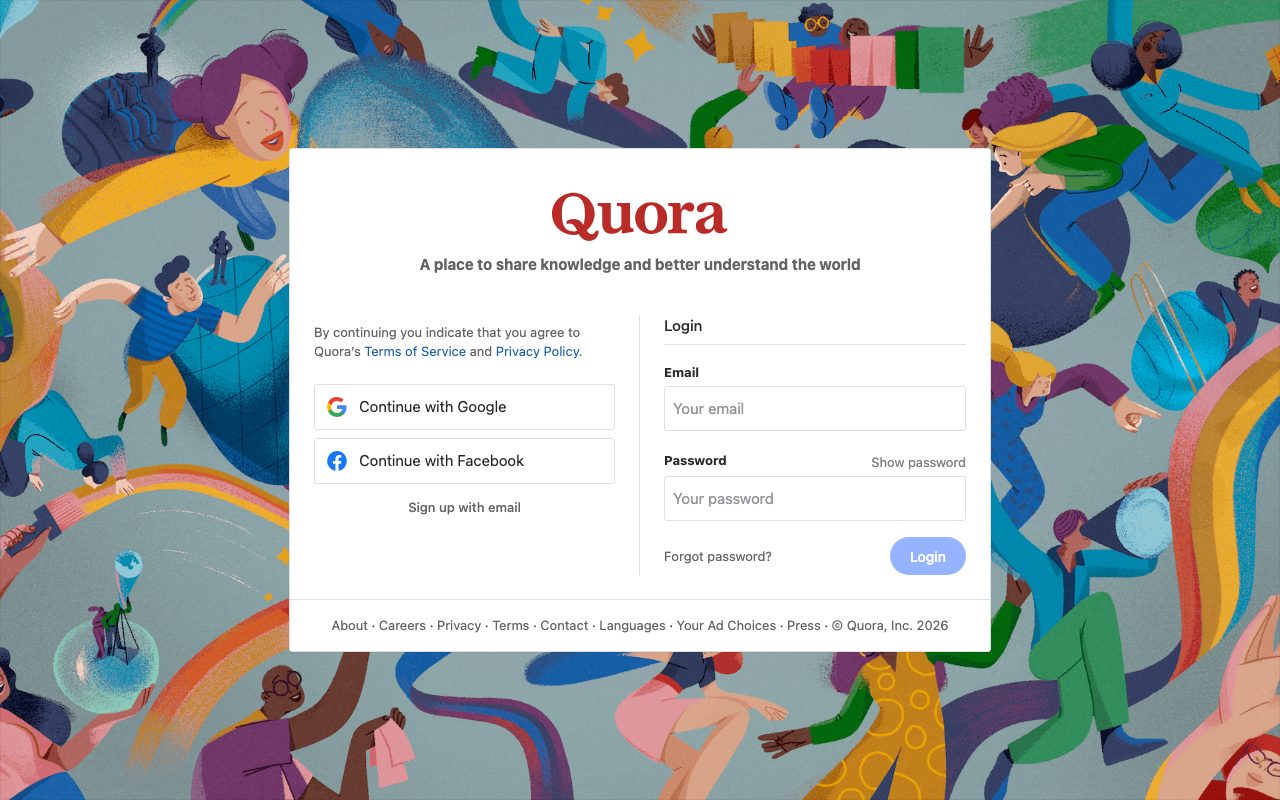 Quora website