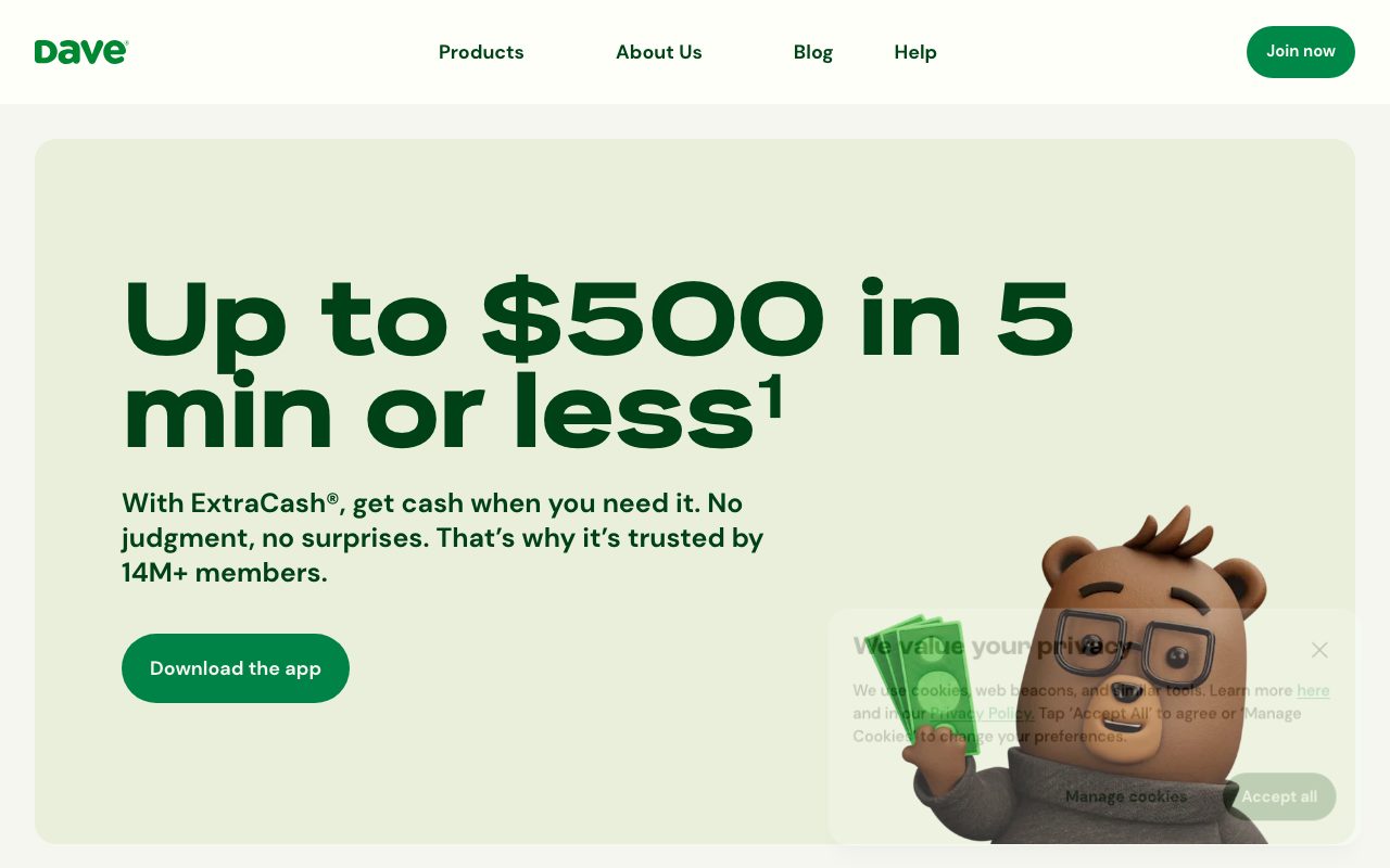 Dave website