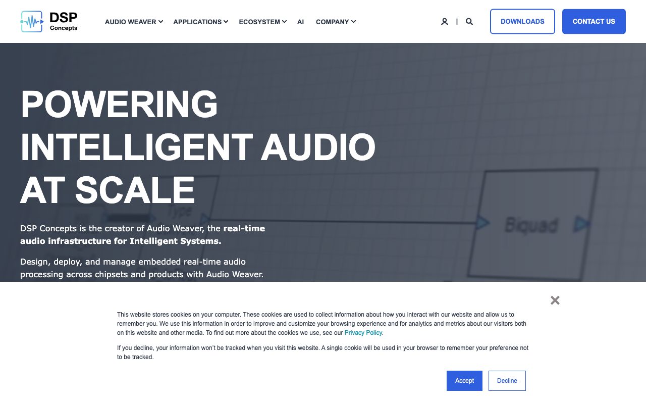 DSP Concepts website