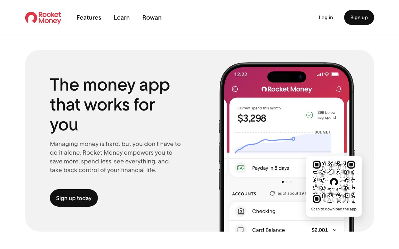 Truebill website
