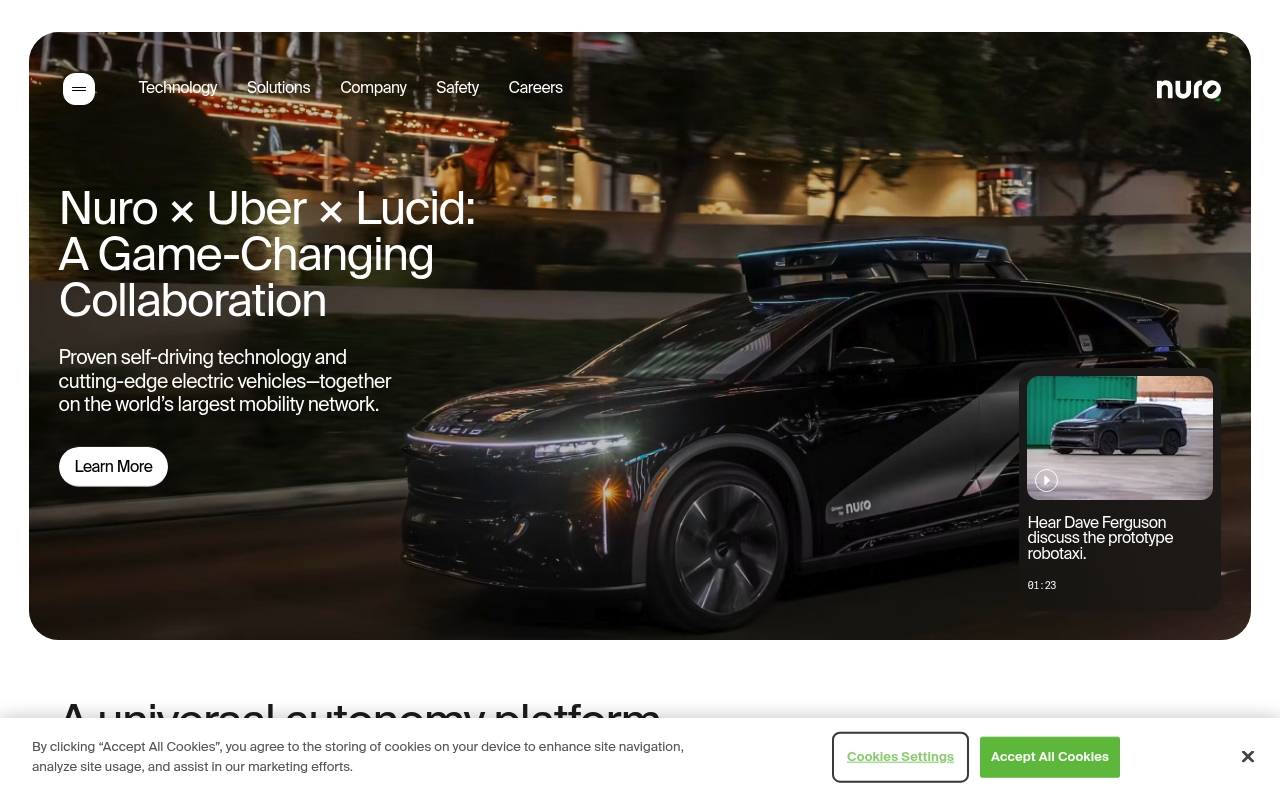 Nuro website