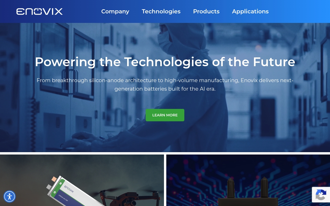 ENOVIX Corporation website