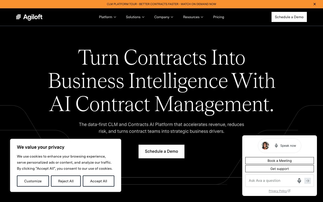 Agiloft website