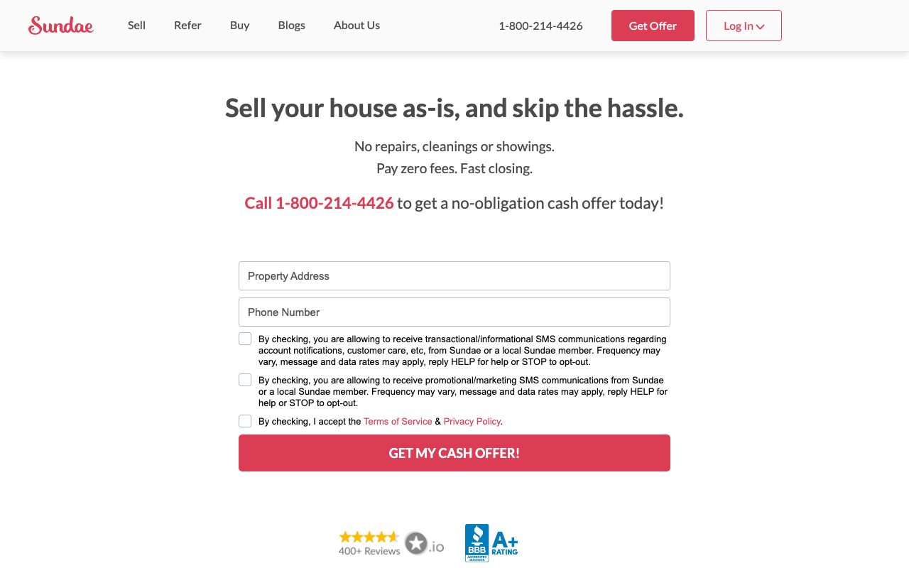 Sundae website