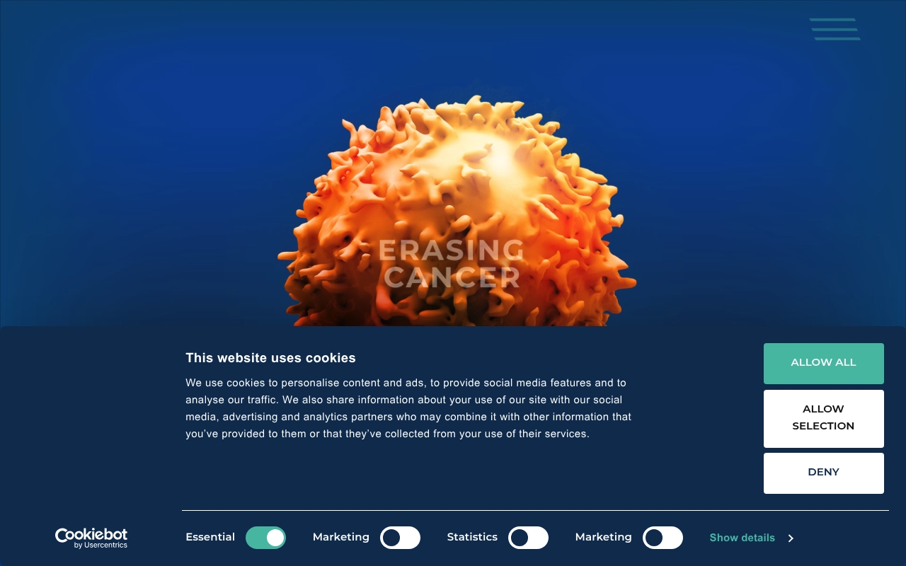 Erasca website