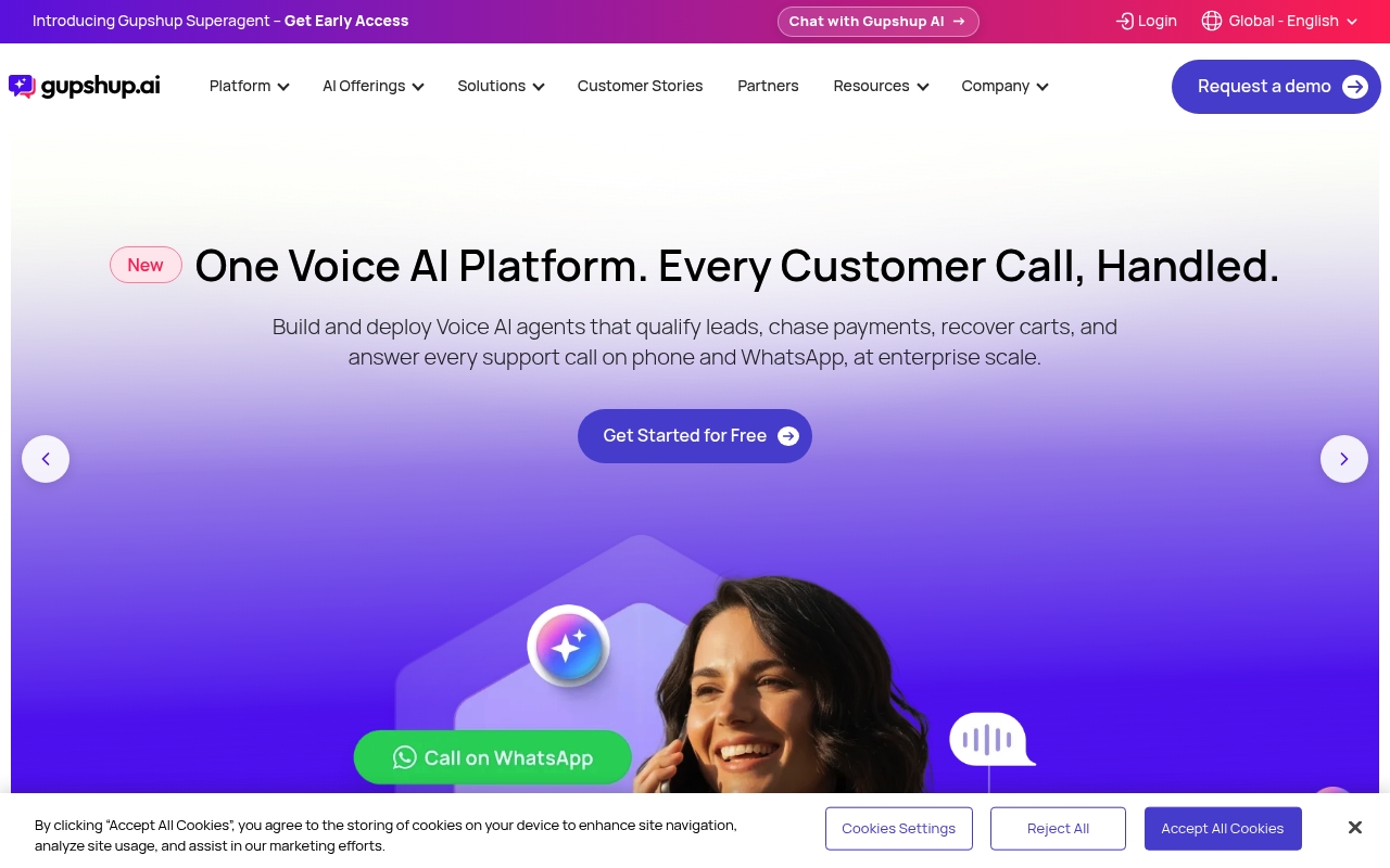 Gupshup website
